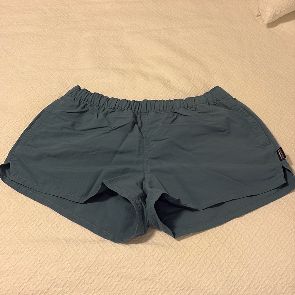 Patagonia Barely Baggies Nylon Shorts 2.5” Inseam Blue Women’s Size Medium